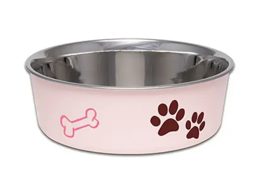 [LOV7403] Loving Pet Bella Bowls X-Large- Paparazzi Pink