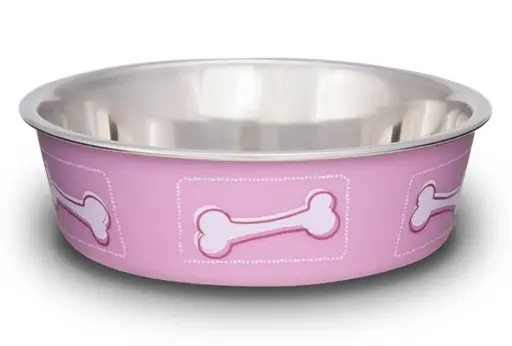 [LOV7510] Loving Pet Bella Bowl Small- Coastal Pink