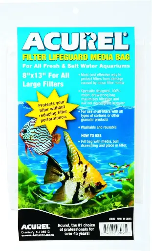 [LOVAC8033] Acurel 8"x 13" Filter Drawstring Lifeguard Bag