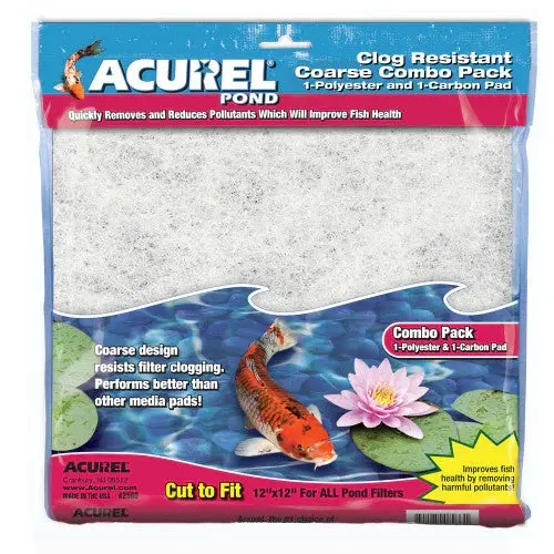 [LOVAC2560] Discontinued Acurel Coarse Combo Pack Media Pad (Polyester & Carbon)