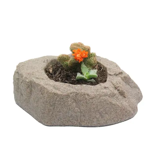 DEKORRA MOCK ROCK Planter 130 - 16"L x 12"W x 5.5"H