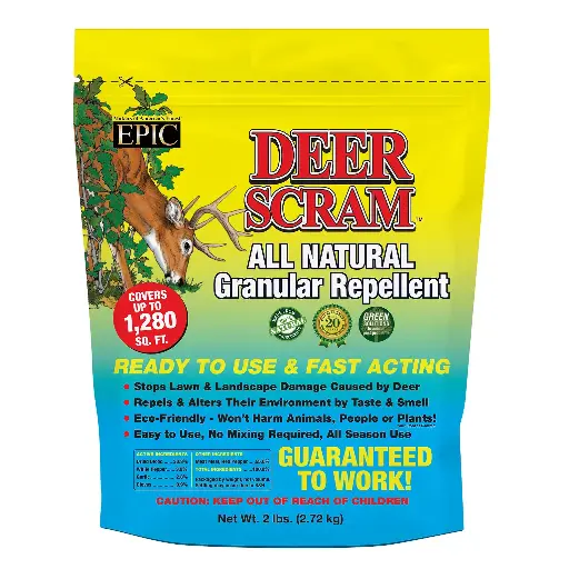[EP1004] Epic Repellents 2.0 LB Deer Scram Resealable Bag