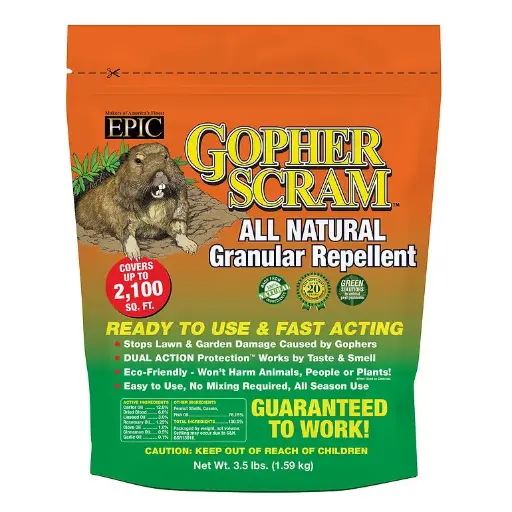 [EP130040] Epic Repellents 3.50 LB Gopher Scram Resealable Bag 