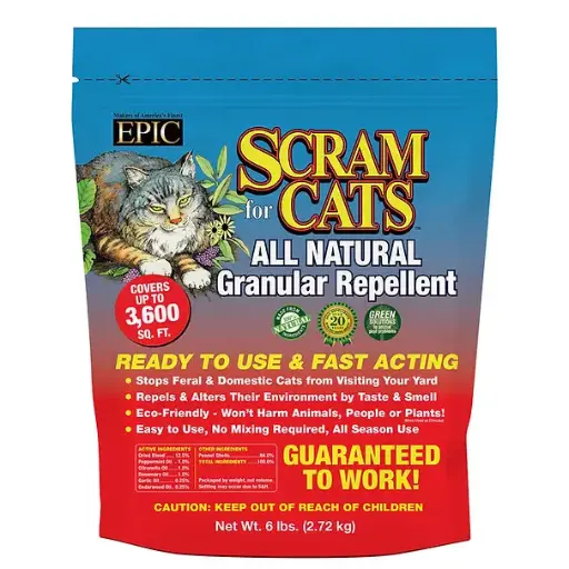[EP152030] Epic Repellents 6 LB Cat Scram Resealable Bag