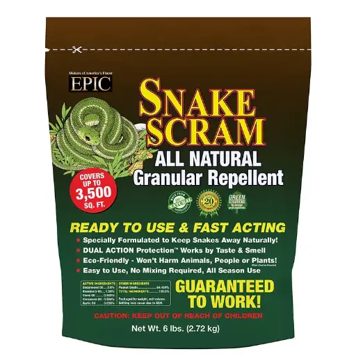 [EP160060] Epic Repellents 6 LB Snake Scram Resealable Bag