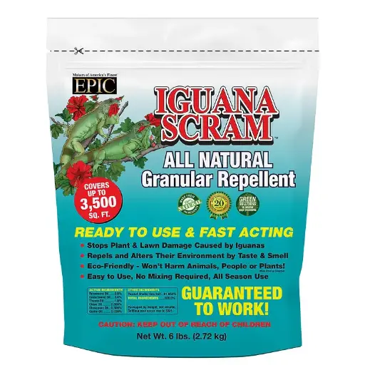 [EP201050] Epic Repellents 6 lb.  Iguana Scram Resealable Bag