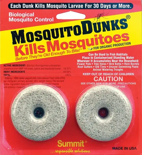 [SUM102-12] Summit MOSQUITO DUNKS - 2/Card
