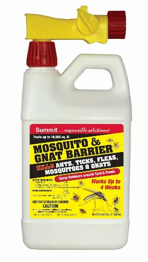 [SUM012-6] Summit MOSQUITO & GNAT BARRIER-Hose End Spray Bottle-1/2 gallon