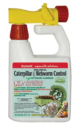 [SUM021-6] Summit Biological Caterpillar & Webworm Control-Qt-Hose End Spray