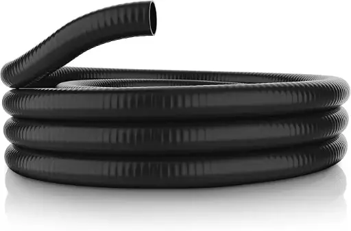 [TUPH100BK-50] Alpine 1" ID PVC Hose - Black x 50 FT
