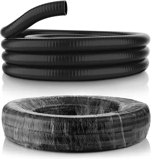 [TUPH300BK] Alpine 3" ID PVC Flex Hose x 100 FT - Black
