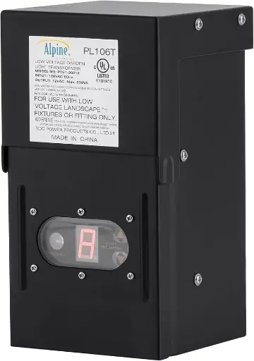 [TUPL106T] Alpine 200 Watt Transformer w/ Timer and Photo Cell