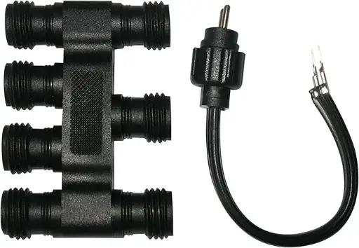 [TUPL6] Alpine  6-way Socket Connection with 7" Connection Cord