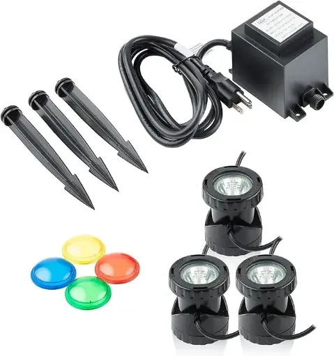 [TUPLM310T] Alpine Power Beam Set of 3, 10 W Lights w/ Transformer 23 Ft. Cord