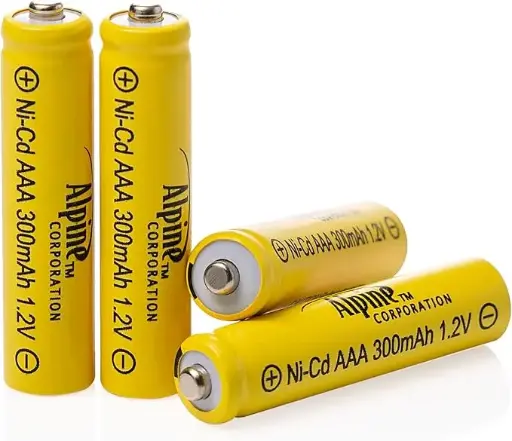 [TUSLA388] Alpine Replacement Solar Rechargeable Batteries 4 Pack (AAA)