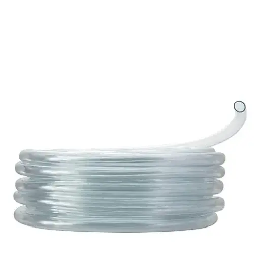 [TUV0017P] Alpine 1" I.D. x 1.256"OD Wall PVC Clear Tubing x 100' Coil