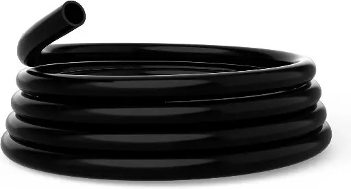 [TUV01147BK] Alpine 1-1/4" I.D.x1-1/2" O.Dx1/8" Wall PVC Black Tubing x 50' Coil