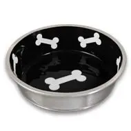 [LOV7966] Loving PetX-Small Robusto Bowl- Midnight