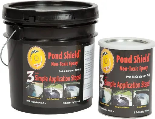 [PRPSE-TAN-3GAL] POND ARMOR - Pond Shield, Epoxy, Tan 3 Gallon