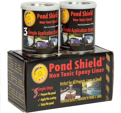 [PRPSE-GRAY-QT-R] POND ARMOR - Pond Shield, Epoxy,Gray 1.5 Quart