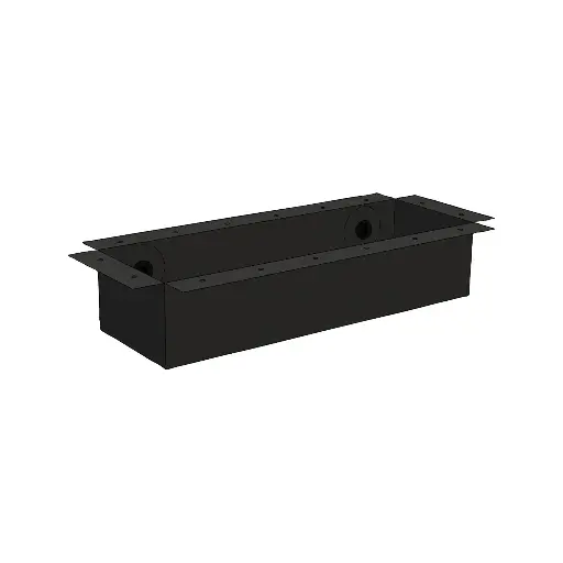 [AT73839] ATLANTIC 6' X 2' FLEX HARDSCAPE BASIN - BLACK (ATFF6216B)