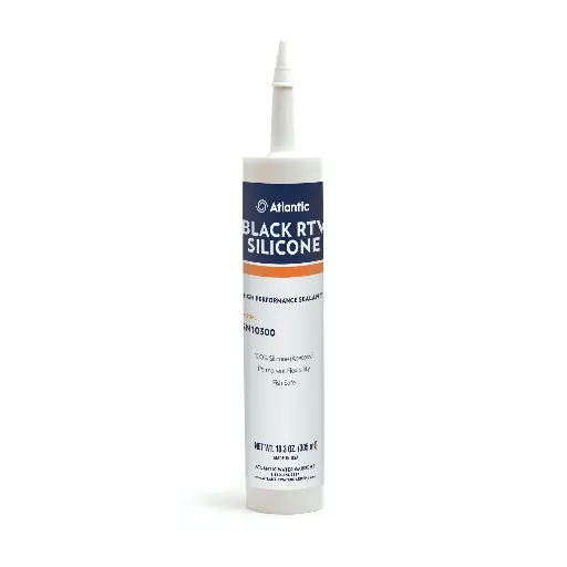 [AT74248] ATLANTIC BLACK RTV SILICONE - 10.3 OZ (ATSN10300)