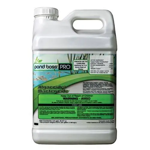 [POB54289] POND BOSS PRO - ALGAECIDE/BACTERICIDE 128 OZ. (POBCALBAPR128)