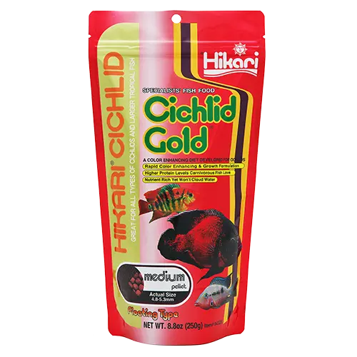 [HIK04328] CICHLID GOLD® Medium 8.8 OZ.
