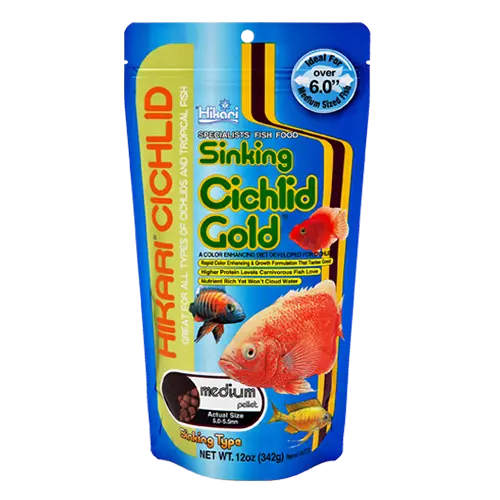 [HIK04733] SINKING CICHLID GOLD® Medium 12 Oz