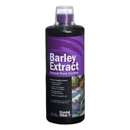 [CC095-32] CrystalClear Barley Extract Liquid Pond Clarifier 32 oz