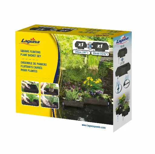 [LAPT1022] Laguna Square Floating Basket,2pcs